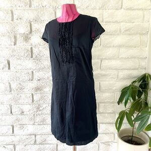 Talbots Navy Short Sleeve Dress
